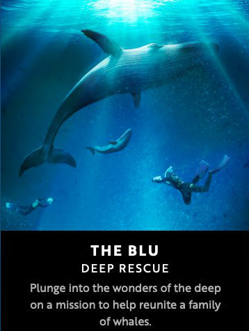 Dreamscape Immersive's Virtual Reality experiences alien zoo the blu deep rescue magic projector the lost pearl