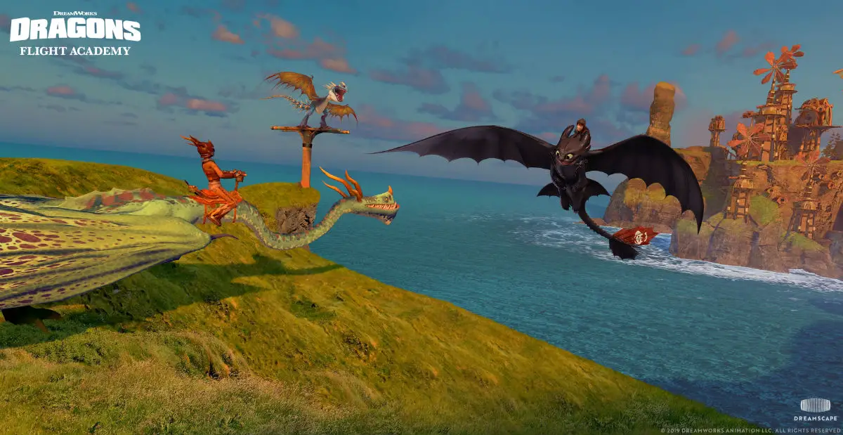 LA: Dragons Flight Academy. Dreamscape adds a fourth VR adventure