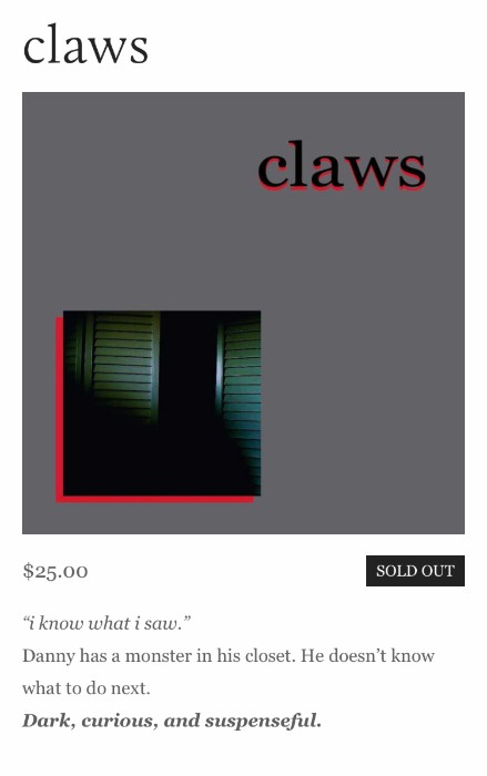 Claws | Help Series | Candle House Collective