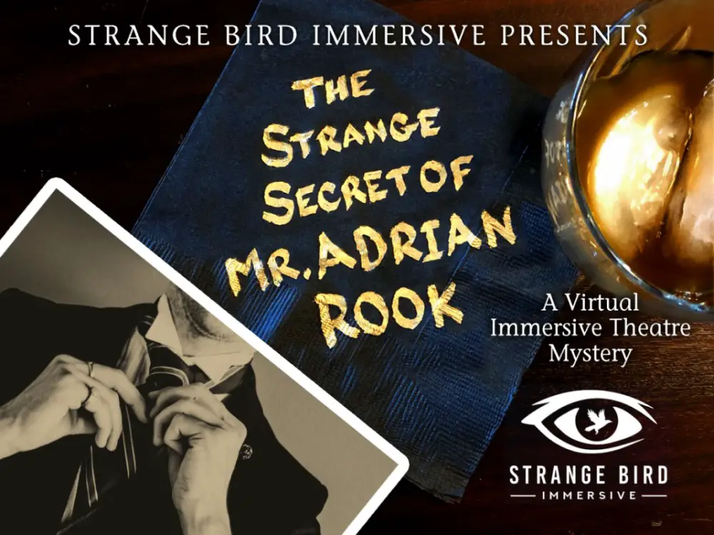 Strange Bird Immersive - The Strange Secret of Mr Adrian Rook - Immersive Theater - Remote Experience