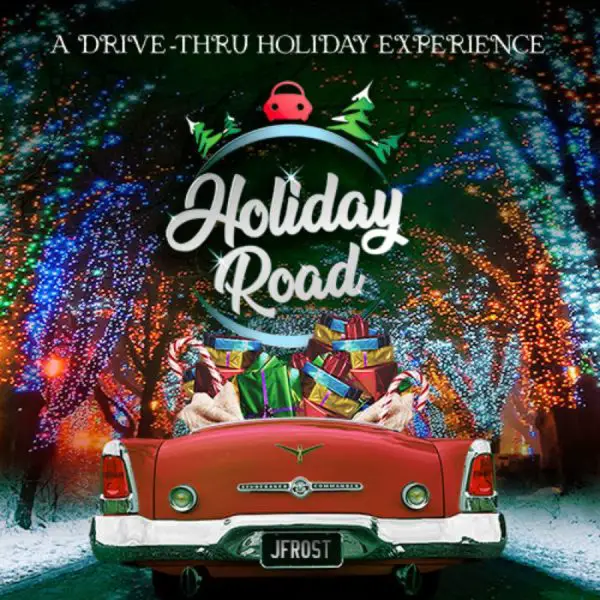 Holiday Road, A Drive-Thru Holiday Experience, Calabasas, CA, Installation, Los Angeles Holiday Guide 2020