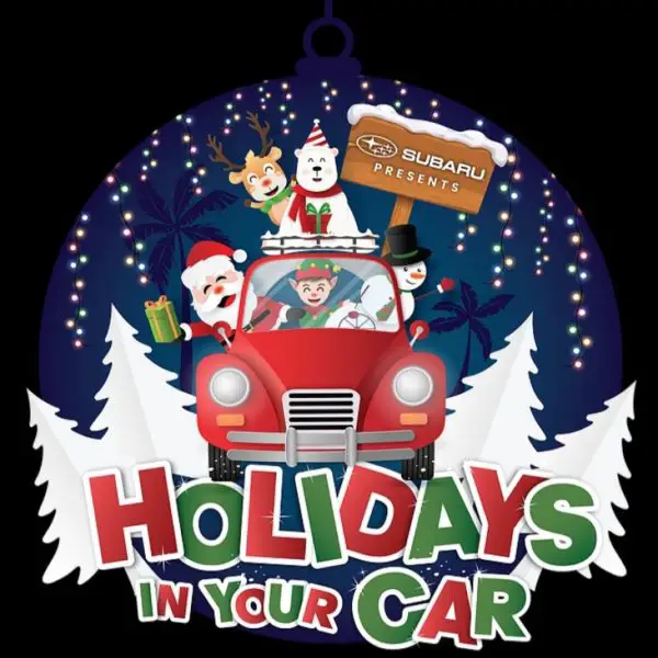 Holidays in Your Car, Drive-Thru Experience, Christmas, Holidays, Installation, Ventura, Del Mar, Los Angeles Holiday Guide 2020