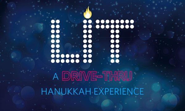 Lit A Drive-Thru Hannukkah Experience, Drive-Thru Experience, Installation, Stephen Wise Temple, Los Angeles, CA, Los Angeles Holiday Guide 2020