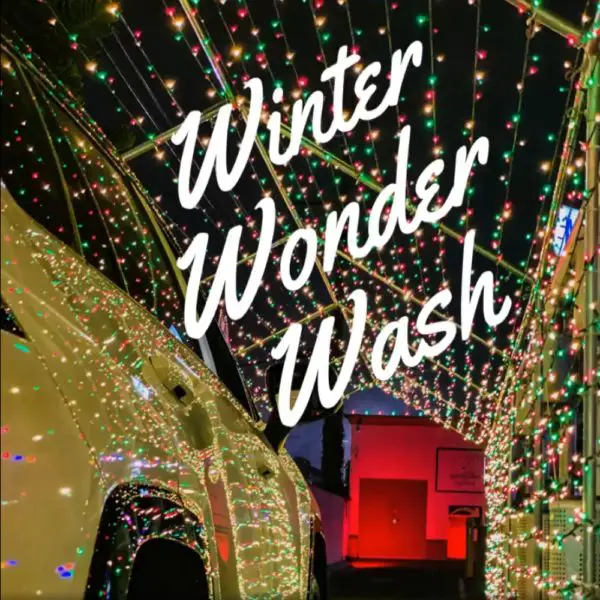 Russell Fischer Xpress Car Wash, Winter Wonder Wash, Holiday Drive-Thru Experience, Orange County, CA, Hermosa Beach, Los Angeles Holiday Guide 2020