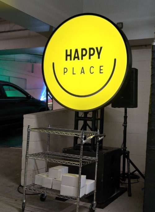 Happy Place Drive-Thru Experience | Art Installation | Pop-Up | Instagram Palace